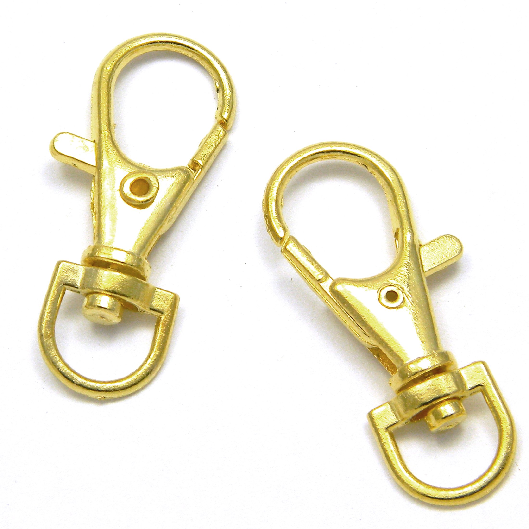 Amazon.com: 10 Big 1 1/2 Inch 360 Swivel Lobster Clasp Clip Hook